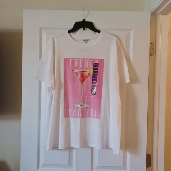 NEW! WILDFOX French Martini Ryan Top - White Size XXL - Picture 5 of 12